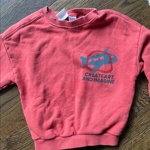 Zara kids Red Sweatshirt